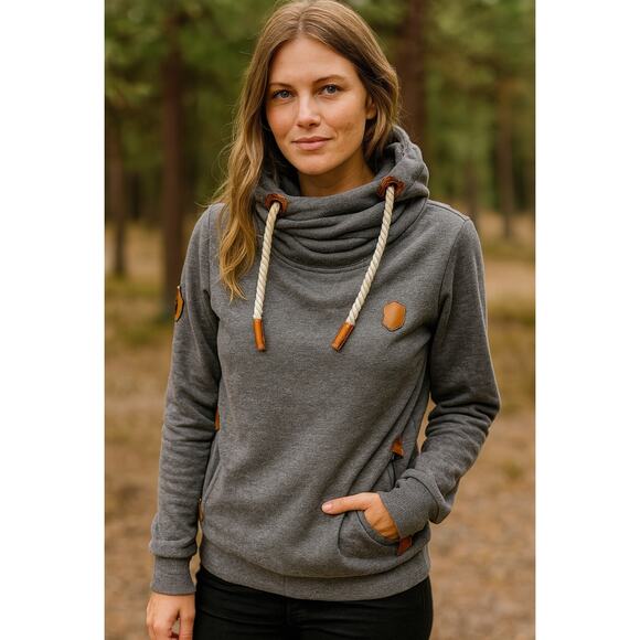 Naketano “Brave New World” Sweatshirt Hoodie, GorpCore, Outdoors, Hiking, Camp S - Picture 2 of 13